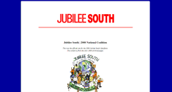 Desktop Screenshot of jubileesouth.net